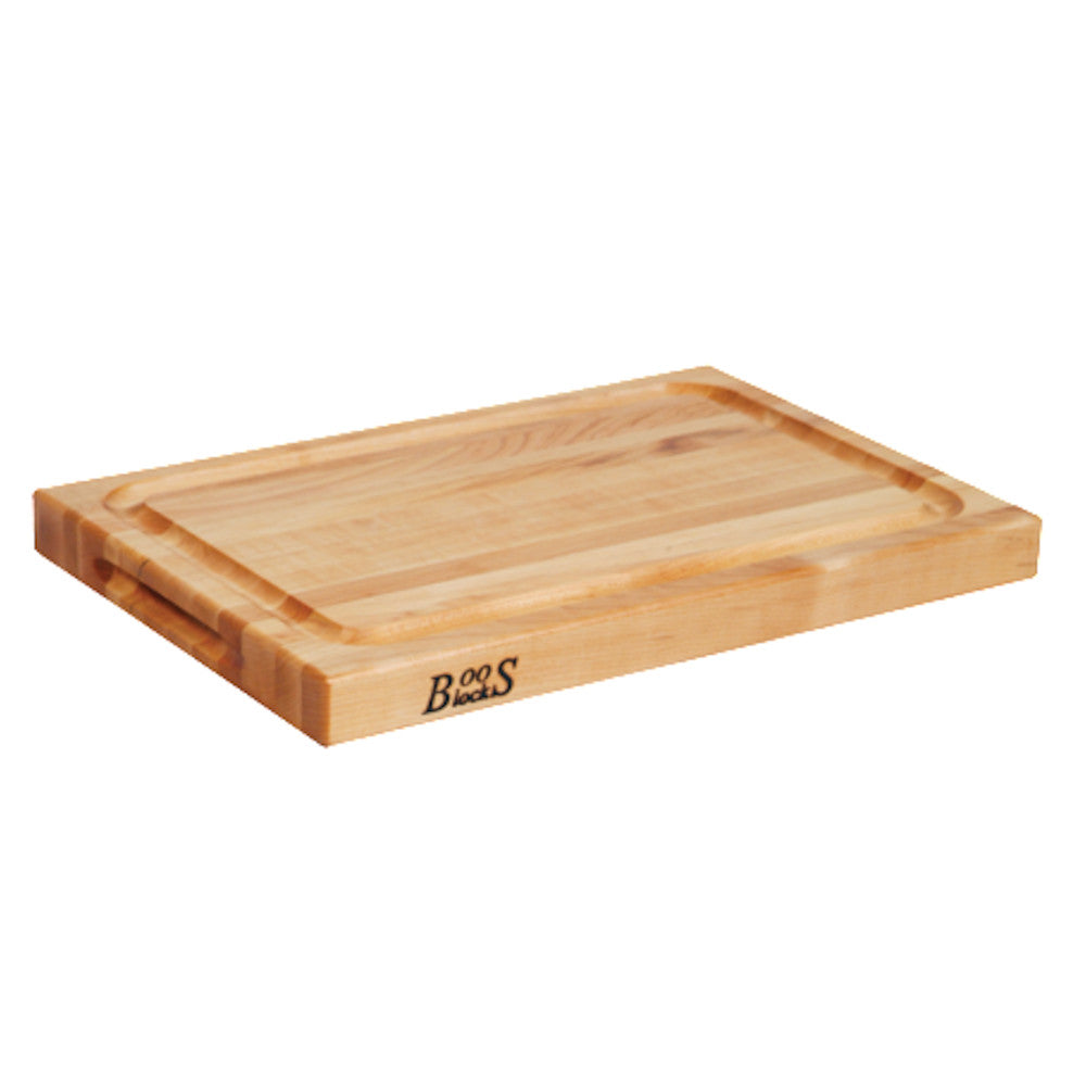 John Boos BBQBD Professional Maple Reversible Cutting Board 18" x 12"