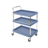 Metro BC2636-3DMB Deep Ledge Utility Cart Three Tier with Open Base