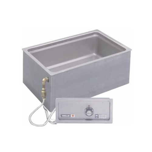 Wells BMW-206STU Bottom-Mounted Built-In Electric Food Warmer with Square Corners