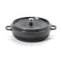 G.E.T. Enterprises CA-005-GR/BK/CC Heiss Gray Brazier Pan