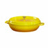 G.E.T. Enterprises CA-005-Y/BK/CC Heiss Yellow Brazier Pan