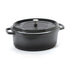 G.E.T. Enterprises CA-007-GR/BK Heiss Gray Induction Dutch Oven