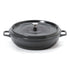 G.E.T. Enterprises CA-008-GR/BK/CC Heiss Gray Brazier Pan