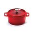 G.E.T. Enterprises CA-011-R/BK Heiss Red Induction Dutch Oven