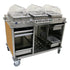 Cadco CBC-HHH-L1 Electric MobileServ Hot Food Buffet Cart