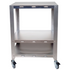 Cadco OV-HDS Stainless Steel Oven Equipment Stand with Two Tiers and Undershelf