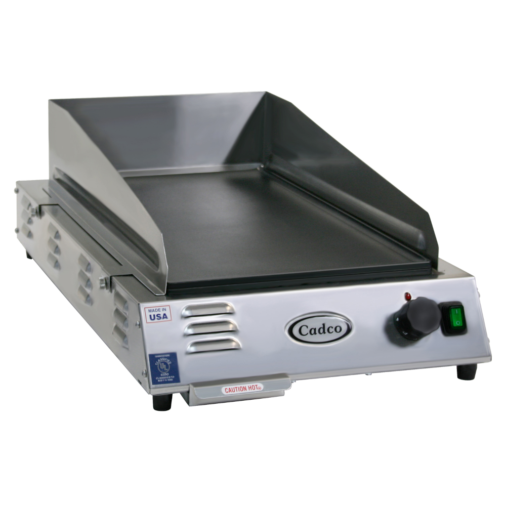 Cadco CG-5FB Medium Duty 16" Electric Griddle with Front to Back Design