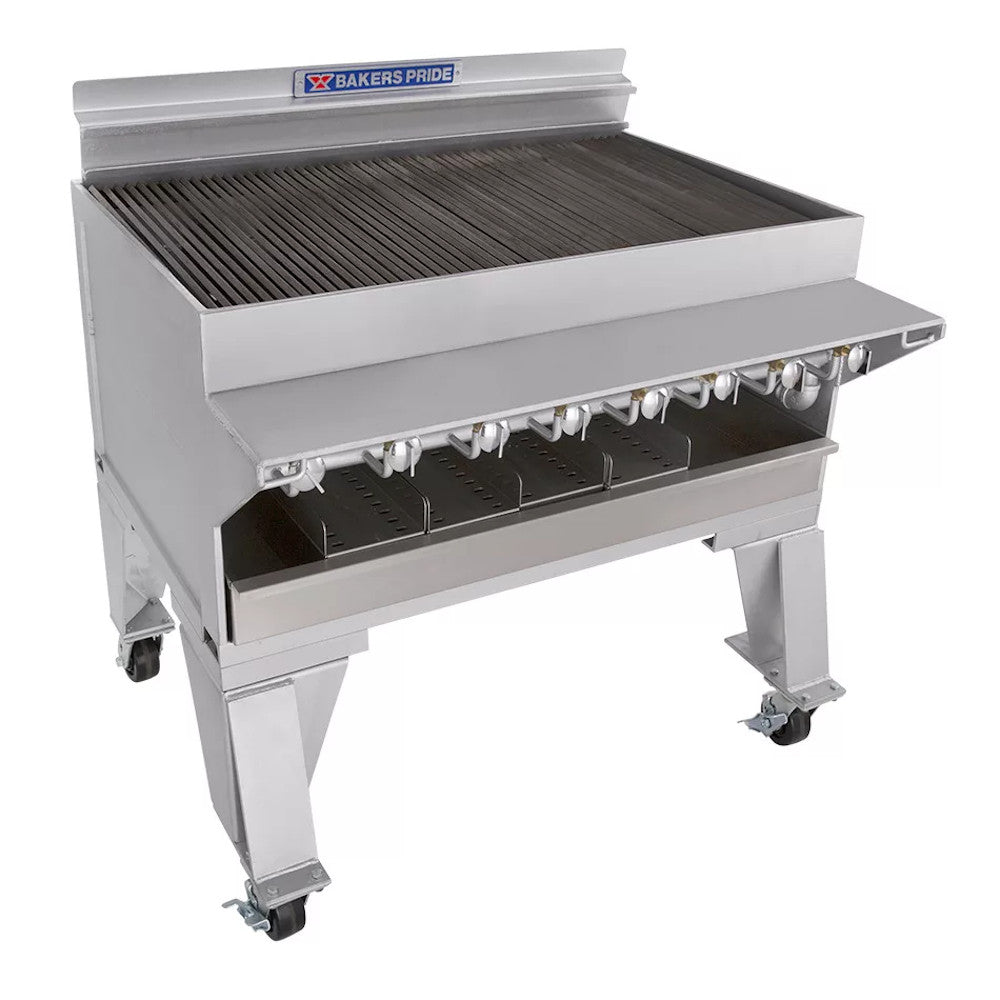 Bakers Pride CH-8 44" 8 Burner Heavy Duty Radiant Charbroiler