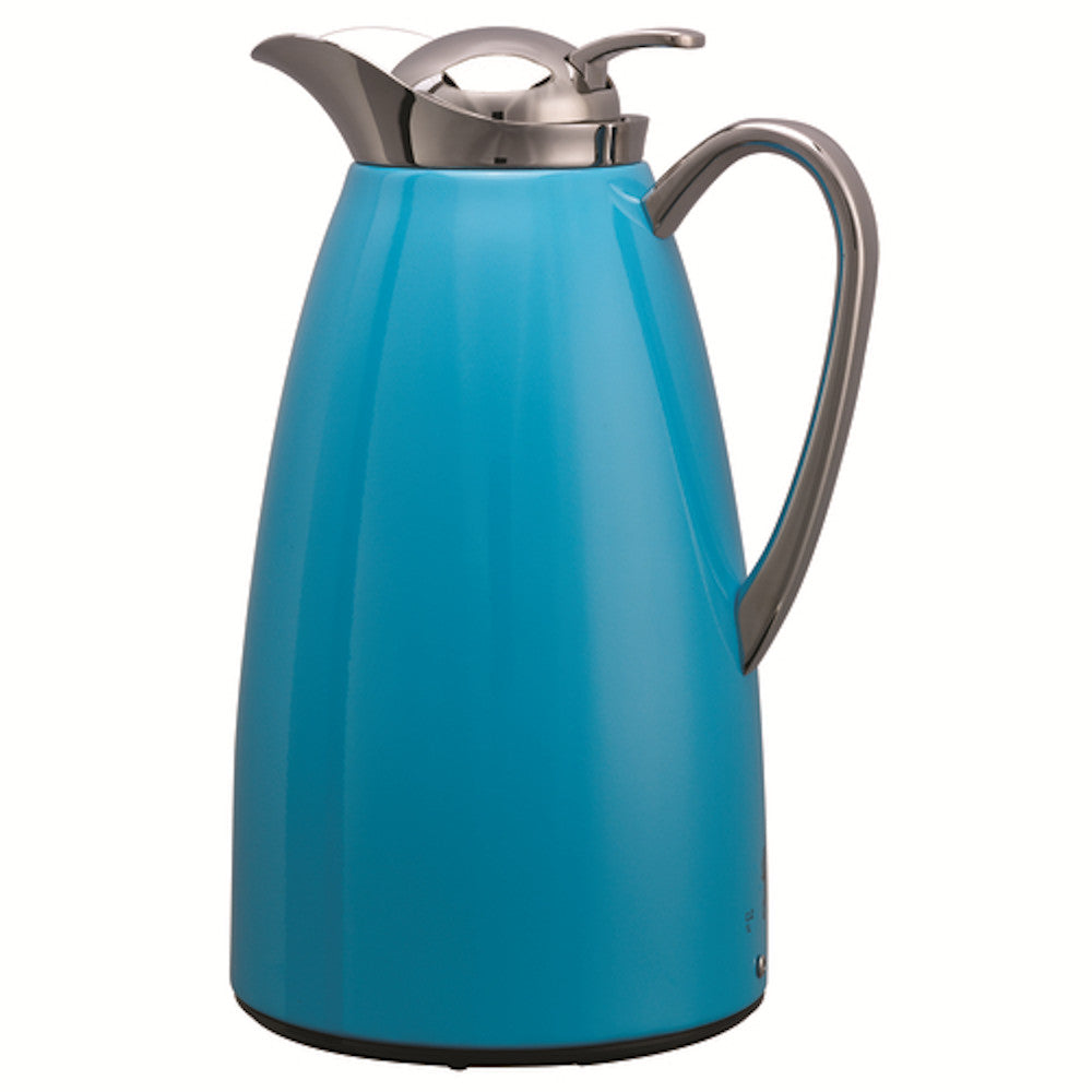 Service Ideas CJZ1BLU 1 Liter Classy Vacuum Carafe (Case of 6)