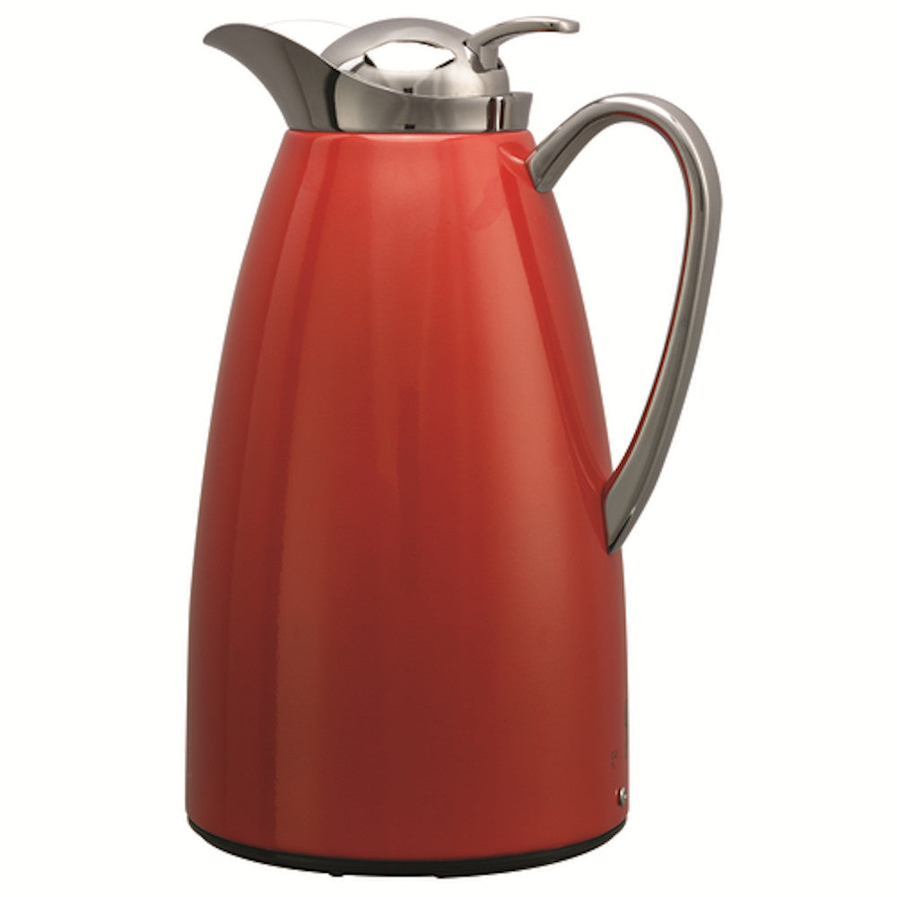 Service Ideas CJZ1RED 1 Liter Classy Vacuum Carafe (Case of 6)