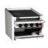 MagiKitch'n CM-RMB-624 24" Countertop Stainless Steel Radiant Gas Charbroiler