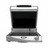 Cadco CPG-15F 15-3/4" Jumbo Single Smooth-Top Clamshell Grill