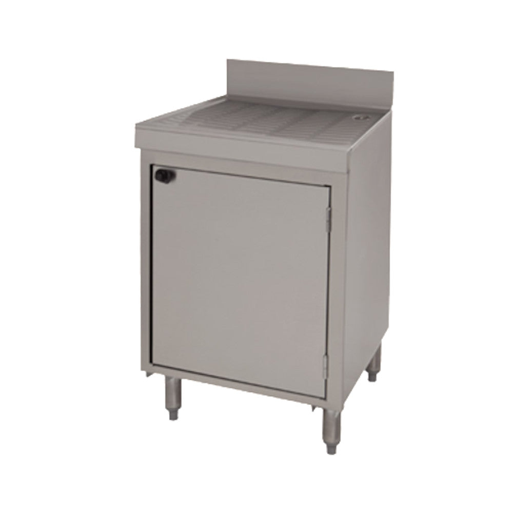 Advance Tabco CRD-2BMD Closed Cabinet Base Underbar Drainboard 24" W