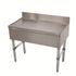 Advance Tabco CRD-30 Free Standing Underbar Drainboard 30" W