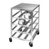 Channel CSR-4M Half-Size Mobile Can Rack with Aluminum Top 25.75"W x 35.25"D x 43"H