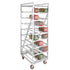 Channel CSR-99M Full Size Mobile Heavy-Duty Can Storage Rack