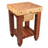 John Boos CU-GB25 American Heritage Gathering Block Butcher Block Table 24" x 25"