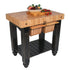 John Boos CU-GB3624 American Heritage Gathering Block Butcher Block Table 24" x 36"