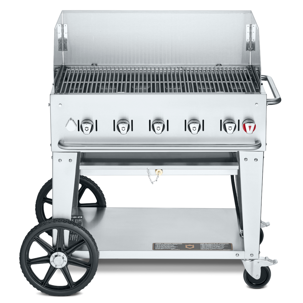 Crown Verity CV-MCB-36WGP-LP Liquid Propane Mobile Outdoor Grill