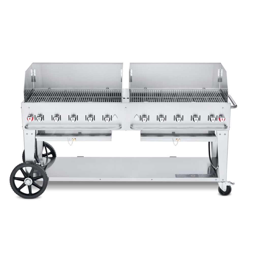 Crown Verity CV-MCB-72WGP-LP Liquid Propane Mobile Outdoor Grill