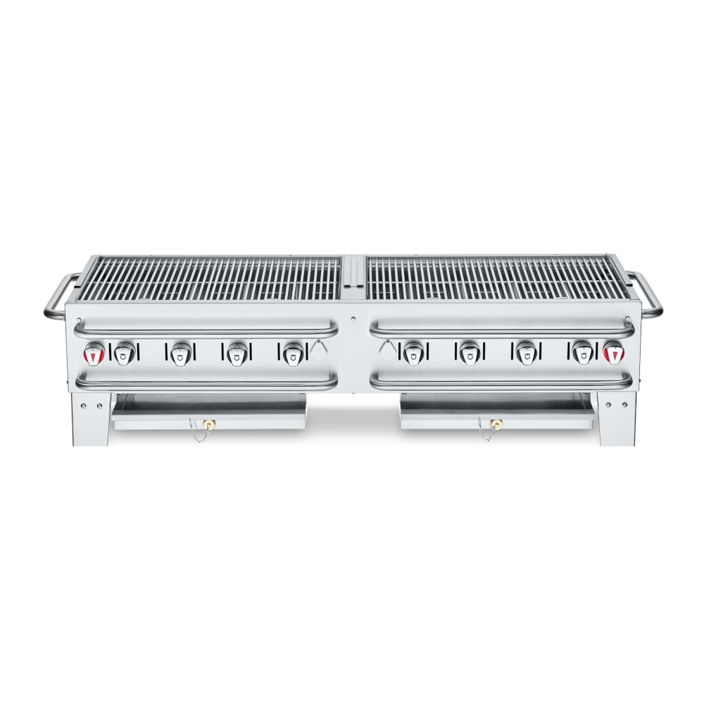 Crown Verity CV-PCB-60 8-Burner Portable Grill