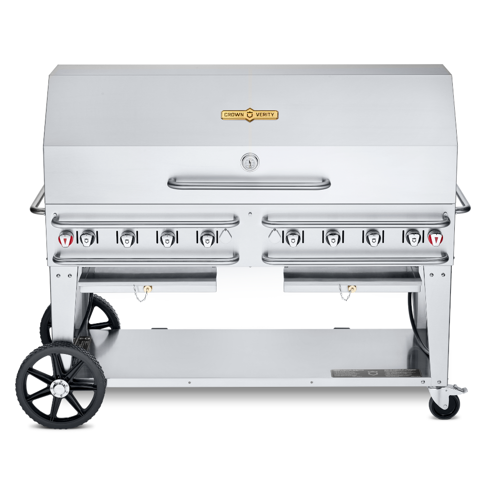 Crown Verity CV-RCB-60-1RDP-SI-BULK LP Pro Series Outdoor Grill