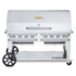 Crown Verity CV-RCB-60-1RDP-SI50/100 Pro Series Outdoor Grill with 60" Roll Dome