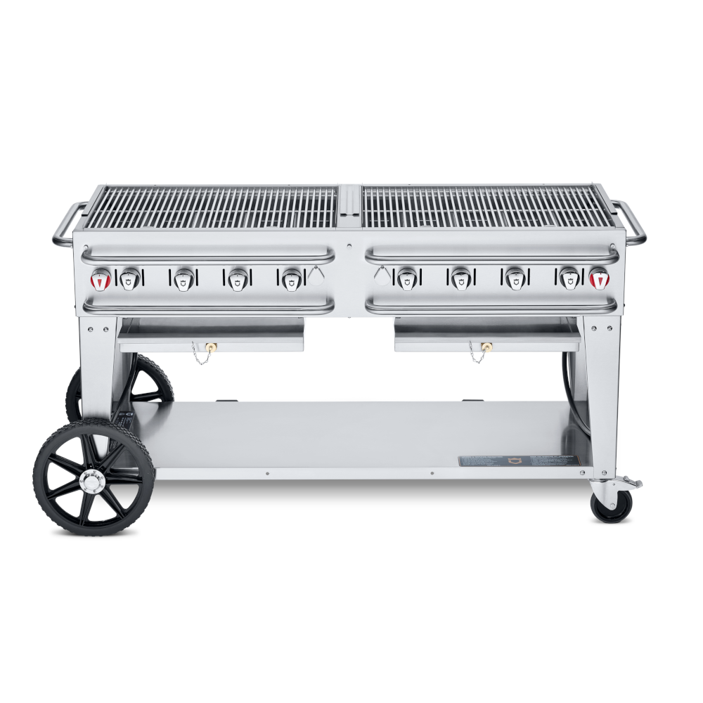 Crown Verity CV-RCB-60-SI-BULK 8-Burner Pro Series Outdoor Grill