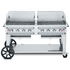 Crown Verity CV-RCB-60WGP-LP 8-Burner Pro Series Outdoor Grill with Wind Guards