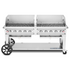 Crown Verity CV-RCB-72WGP-SI50/100 10-Burner Pro Series Outdoor Grill