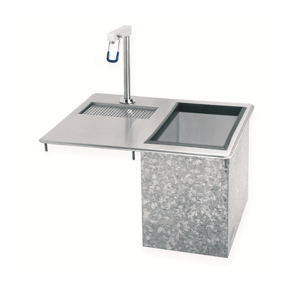 Advance Tabco D-24-WSIBL Drop-In Ice Bin & Water Unit