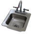 Advance Tabco DI-1-25 9" Drop-In Bar Hand Sink With Deep Drawn Sink Bowl