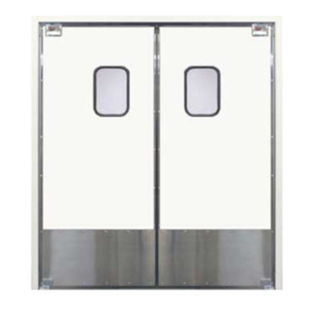 Curtron SPD-30-L-DBL-8496 84" x 96" Servie-Pro Series 30 Double Swing Door
