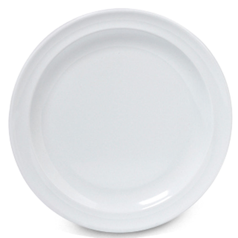 G.E.T. DP-509-W SuperMel&trade; 9" White Dinner Plate (2 dozen)