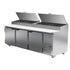 Beverage Air DP93HC 93" Refrigerated Counter Pizza Prep Table