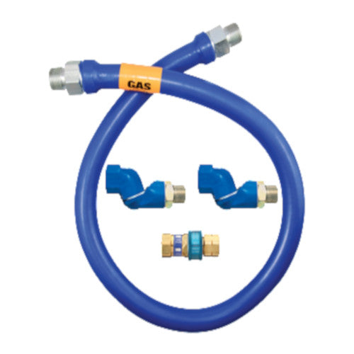 Dormont 1650BPQ2S36 Blue Hose&trade; Moveable 36" Gas Connector Hose Assembly