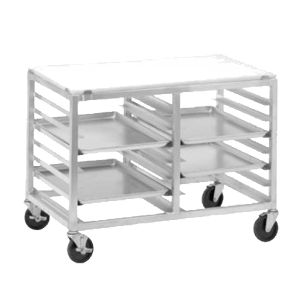 Channel DS2410/P Double Bun Pan Rack and Work Table