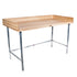 John Boos DSB12 Baker's Top 60" W x 36" D Work Table