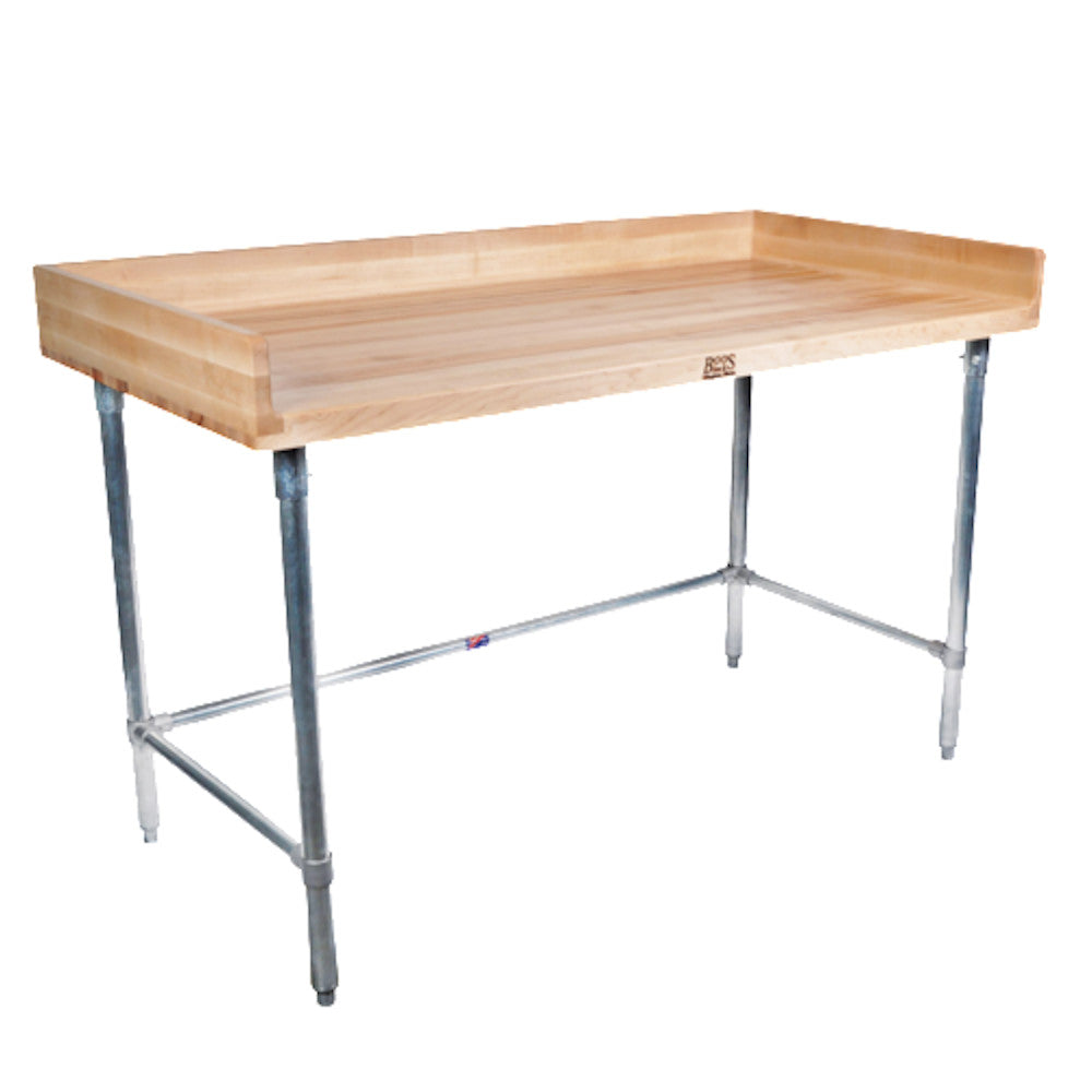 John Boos DSB13 Baker's Top 72" W x 36" D Work Table