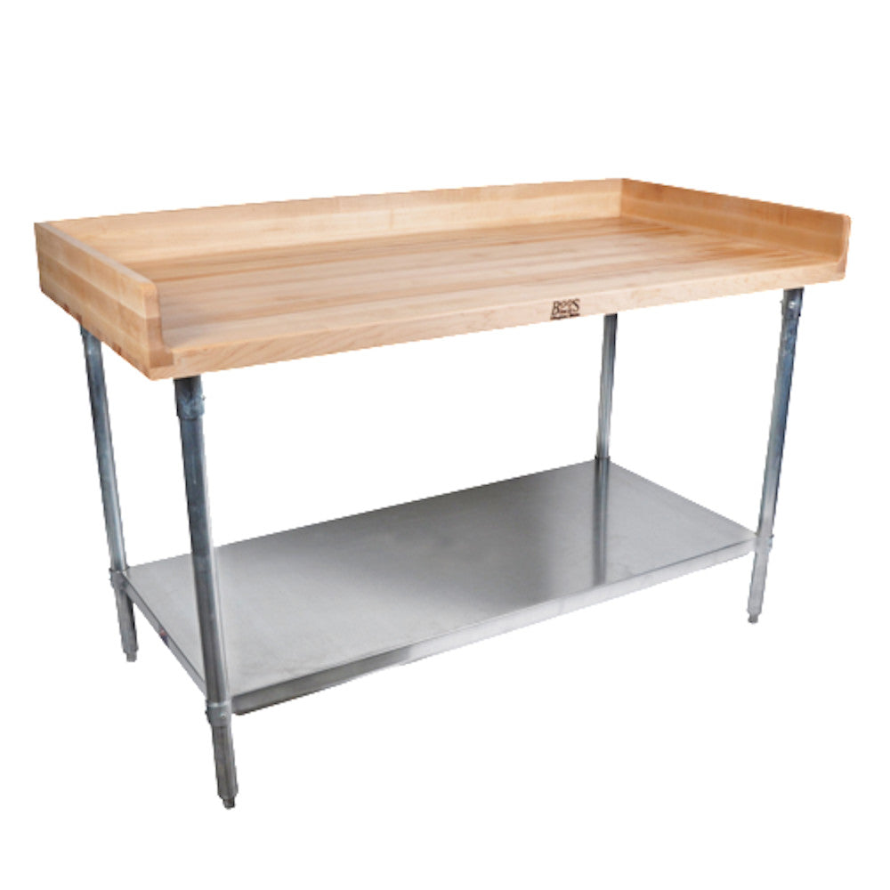 John Boos DSS07 Baker's Top 60" W x 30" D Work Table