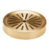 Service Ideas DT6BSVG Metallic Elements Vintage Gold Drip Tray