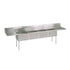 John Boos E4S8-1620-14T18 Four-Compartment E-Series Sink, Two 18" Drainboards