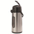 Service Ideas ECAL22SGY Eco-Air Airpot, 2.2 Liter Capacity, Lever Style, Sight Glass, Stainless Steel, Glass Liner (Case of 6)