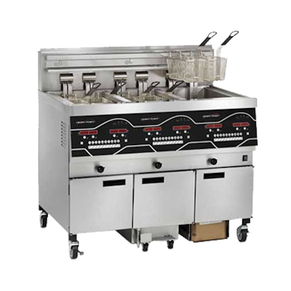 Henny Penny EEE143.0 Evolution Elite Electric Open Fryer with Three Wells