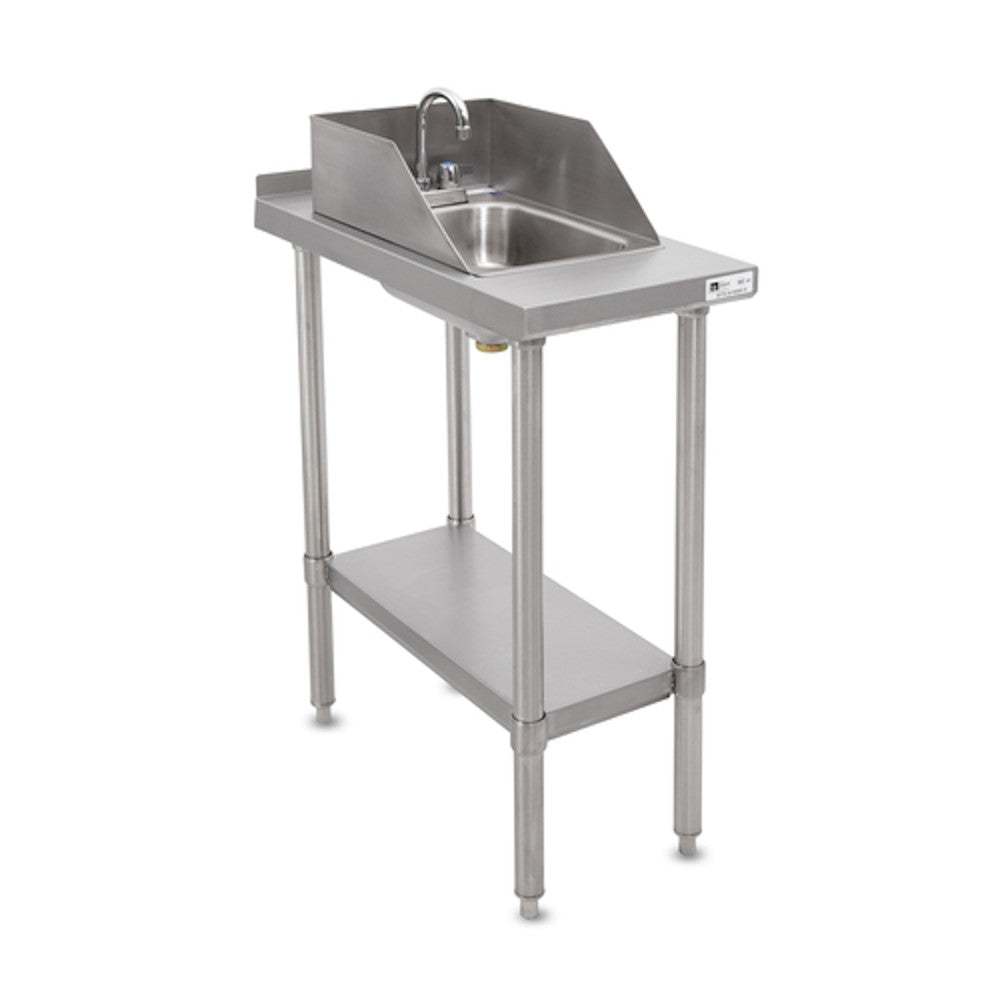 John Boos EFT8-3015SSK-S Filler Table with Drop-In Sink