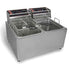 Grindmaster-Cecilware EL2X15 Countertop Split Pot Electric Fryer