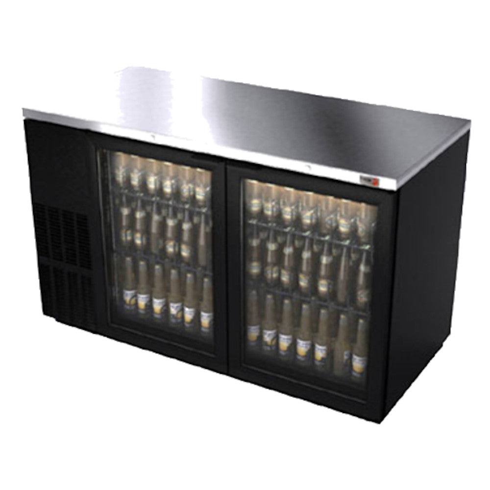 Fagor Refrigeration FBB-59G-N 59" Glass Door Back Bar Cooler