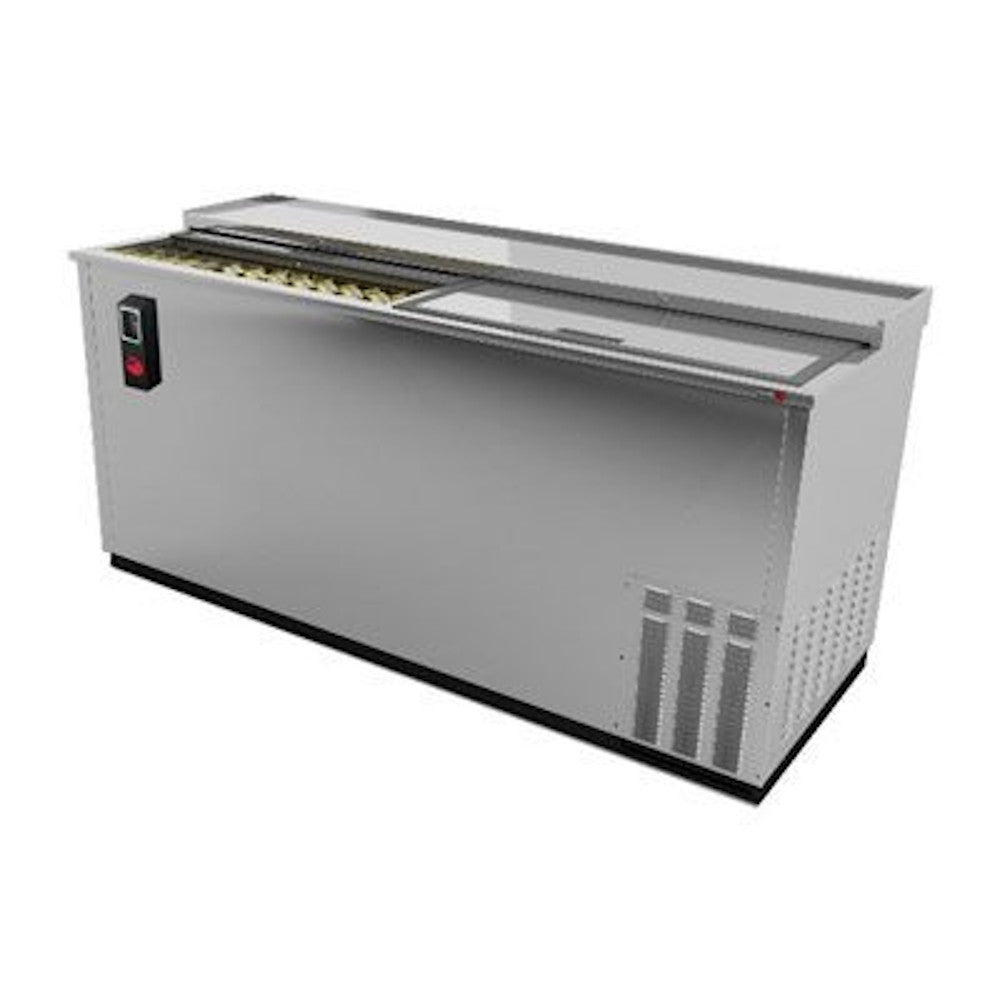 Fagor Refrigeration FBC-79S 79" Slide Top Bottle Cooler Stainless Steel