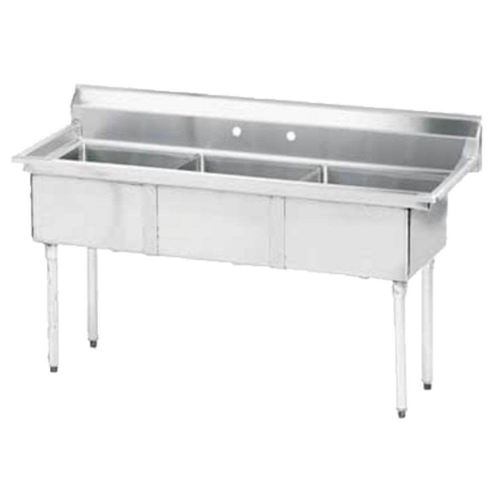 Advance Tabco FE-3-1014 10" Fabricated NSF Economy Sink