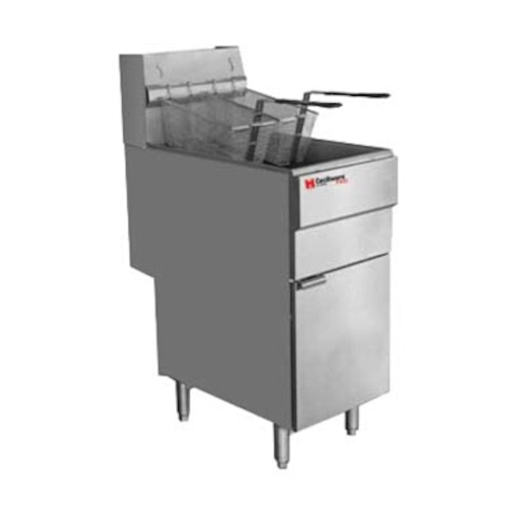 Grindmaster-Cecilware FMS403NAT Natural Gas Full Pot Pro Fryer